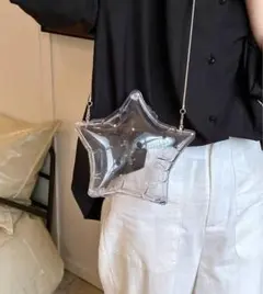 スターミノディエールボックスバッグ　クリア　透明　 ZARAザラ風