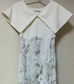 オパールフラワーコルセットワンピース