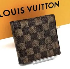 ルイヴィトン ダミエポルト ビエ カルト クレディモネ 二つ折り財布