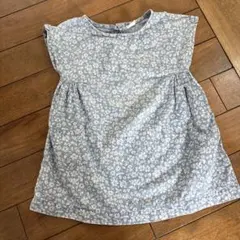 GAP 80 花柄　デニム　ワンピース