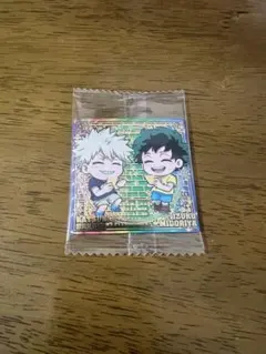 ヒロアカ ウエハースシール 緑谷出久、爆豪勝己