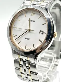 SEIKO spirit メンズ　時計7N22-6A80 デイト　watchのサムネイル