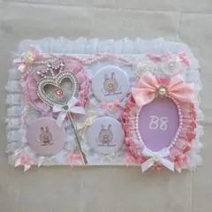 痛バ 土台 ロゼット 硬質ケース デコケース 中国痛バ 痛バ 推し活 オタ活