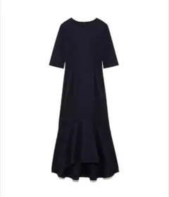 styling/ kei shirahata バックジップ ラッフルヘムドレスのサムネイル