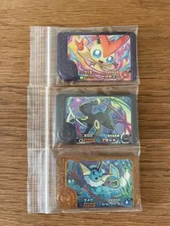 ポケモンフレンダ ベストタッグ4弾 シャワーズ&ブラッキー&ビクティニ