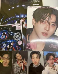 Stray KidsスキズKARMAチャンビンフライヤー　2カット CD トレカ