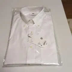 ユニクロ★スーパーノンアイロンスリムフィットシャツ★ M