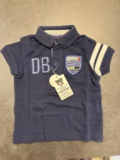 【新品未使用】MIKI HOUSE DOUBLE.Bポロシャツ 80cm