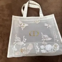 こっきー様専用ディオール ノベルティエコバッグ トートバッグ 花柄 メッシュのサムネイル