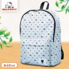 ★新品未使用★ハローキティ リボン＆ハート柄リュック ホワイト
