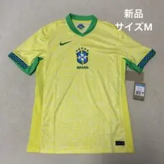 【新品】ナイキ サッカー ブラジル代表 2024 ホーム ユニフォーム M