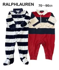 RALPHLAURENラルフローレン 子ども服70〜90㎝カバーオール