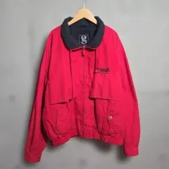古着 Gear For Sports ロゴ刺繍ジャケット　レッド　ヴィンテージ