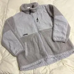 niko and ... ボアジャケット グレー　ニコアンド　コート　M