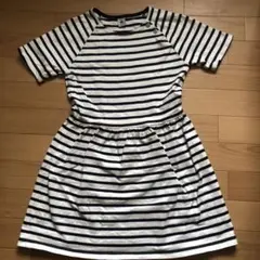 Petit Bateau ボーダーワンピース　152cm