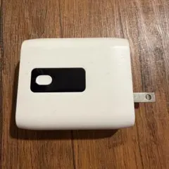 LOMAYA 6700mAh モバイルバッテリー 一体型 コンセント 充電器 白