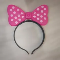 ピンクリボンカチューシャ