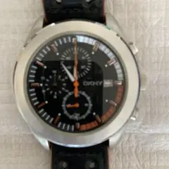 DKNY ダナキャランニューヨーク 腕時計 NY1284 ブラック×シルバー