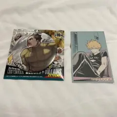 ヒロアカ展 爆豪勝己 メモリアル 缶バッジセット 砂藤