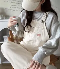 Java オーバーサイズ　サロペット