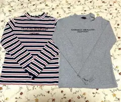 期間限定価格Lovetoxic 長袖カットソー リブトップス150㎝ 2点セット