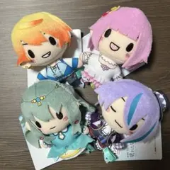 劇場版　プロセカ　壊れたセカイと歌えないミクふわぷちマスコット全４種　ワンダショ