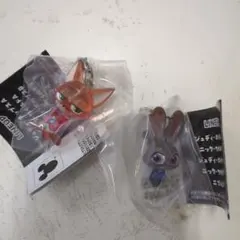 ズートピア　めじるしアクセサリー2 ジュディ　ニック　２点