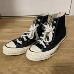 コンバース　チャックテイラー ct70 ブラック ハイカット 22.5