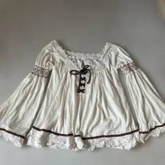 希少！ LIZ LISAリズリサ 総レース チュニック 刺繍 y2k 00s - メルカリ