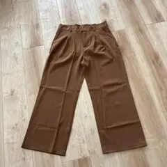 レディース　ワイドパンツ