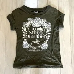 MANGO マンゴ　レディース　Tシャツ　L（細身のジャストサイズ）　カーキ色のサムネイル