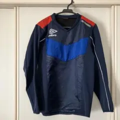 umbro UBA2530 ピステ Lサイズ ネイビー/ブルー/レッド