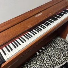 ダークウッド 88鍵電子ピアノ 椅子付き - メルカリ