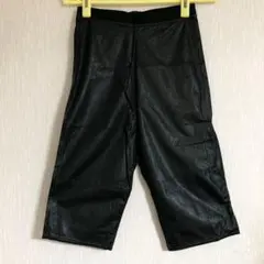 新品未使用 ポリウレタンコーティング サウナパンツ ダイエット ヨガ 黒ブラック