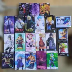 人気アニメキャラクターフィギュア15点セット 最新プライズ含む 全未