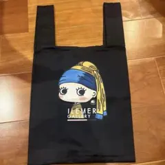 ILEMER GALLERY 「真珠の耳飾りの少女』トートバッグ ブラック - メルカリ