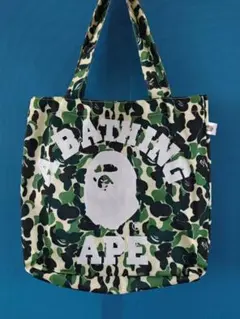 A BATHING APE カモフラージュ柄 トートバッグ