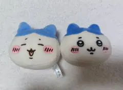 ハチワレ フェイスマスコット 2個セット