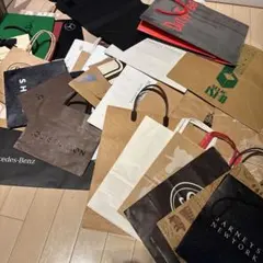 ブランドショップ袋セットまとめ売り約80枚発送資材などに