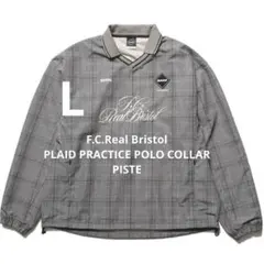 FCRB PLAID PRACTICE POLO COLLAR PISTEのサムネイル
