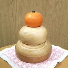 木製 鏡餅 ハンドメイド Z8セットのサムネイル