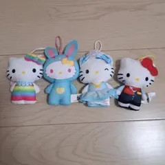 ハローキティ ぬいぐるみ 4体セット+オマケ - メルカリ