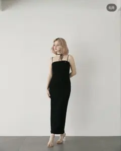 エメイン Aimeine デザインニットドッキングワンピース - メルカリ