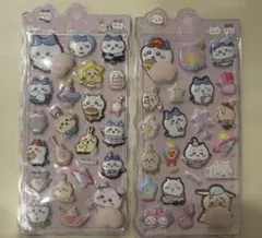 ちいかわ　おしりぷにぷにシール　2枚シールセット　3D