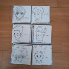 一番くじ HUNTER×HUNTER E賞 キャンバスボード 6点セット