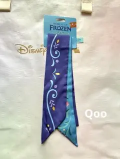 香港ディズニー アナ雪 エルサ リボン 紫 新品タグ付き フローズン HKDL
