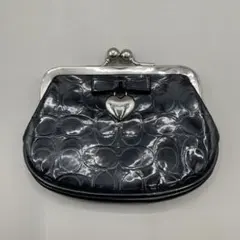 Coach Enamel Signature Ribbon Wallet