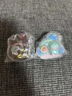 サンリオパッケージチャーム　ハンギョドン　バツ丸