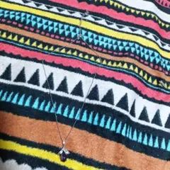 33-8（1）ネックレス　　パープルカラー