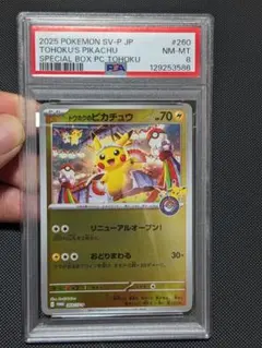 【PSA 8】トウホクのピカチュウ PROMO 260/SV-Pのサムネイル